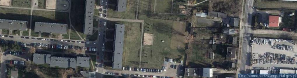 Zdjęcie satelitarne Plac zabaw, Ogródek