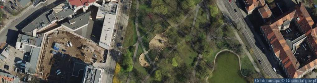 Zdjęcie satelitarne Plac zabaw, Ogródek