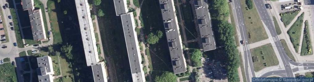 Zdjęcie satelitarne Plac zabaw, Ogródek