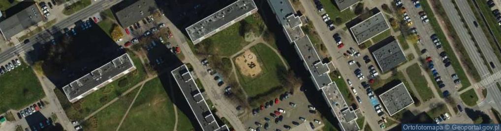 Zdjęcie satelitarne Plac zabaw, Ogródek
