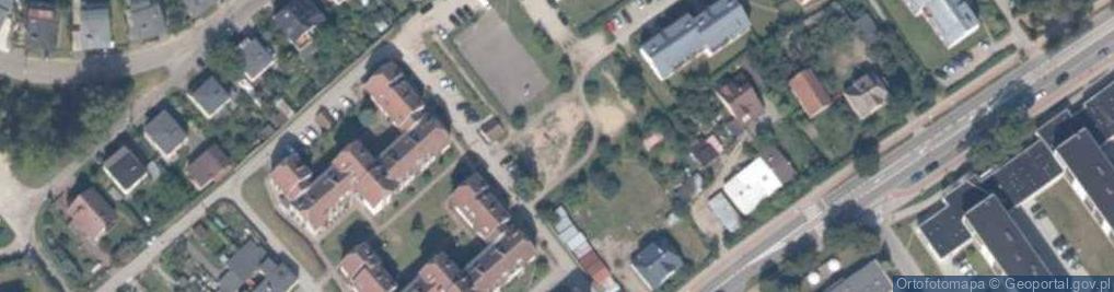 Zdjęcie satelitarne Plac zabaw, Ogródek
