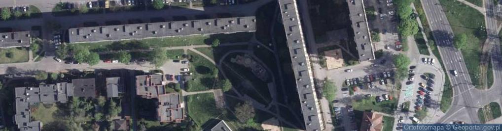 Zdjęcie satelitarne Plac zabaw, Ogródek