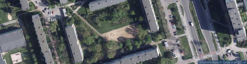 Zdjęcie satelitarne Plac zabaw, Ogródek