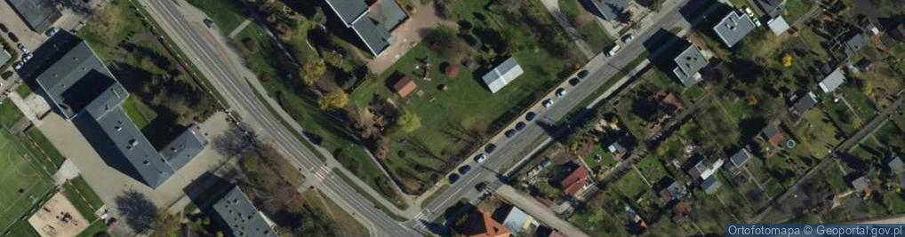 Zdjęcie satelitarne Plac zabaw, Ogródek