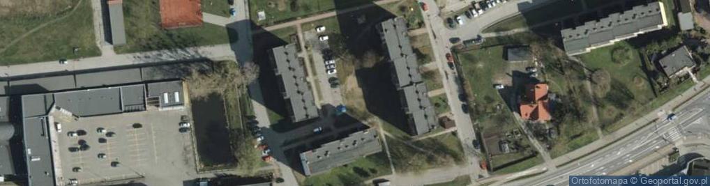 Zdjęcie satelitarne Plac zabaw, Ogródek