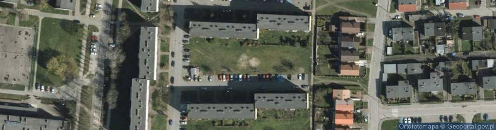 Zdjęcie satelitarne Plac zabaw, Ogródek