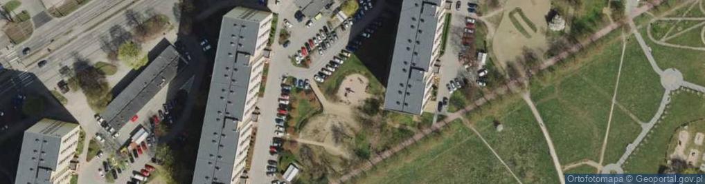 Zdjęcie satelitarne Plac zabaw, Ogródek