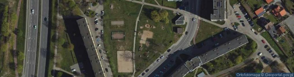 Zdjęcie satelitarne Plac zabaw, Ogródek