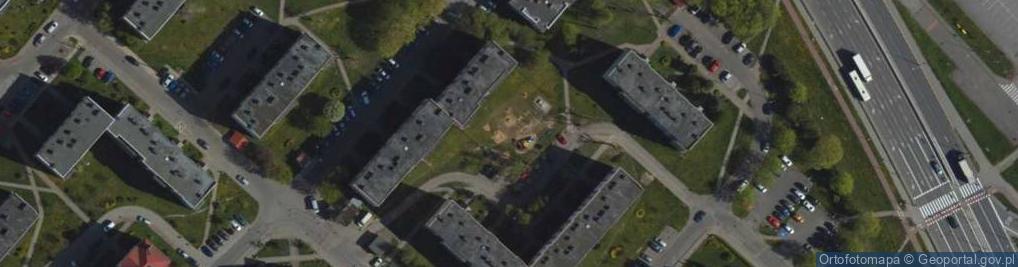 Zdjęcie satelitarne Plac zabaw, Ogródek