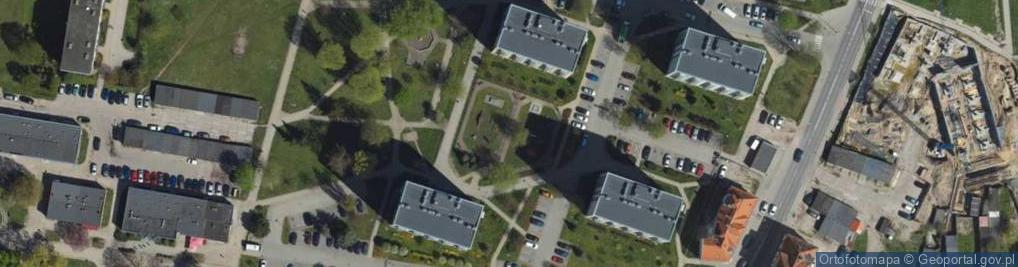 Zdjęcie satelitarne Plac zabaw, Ogródek