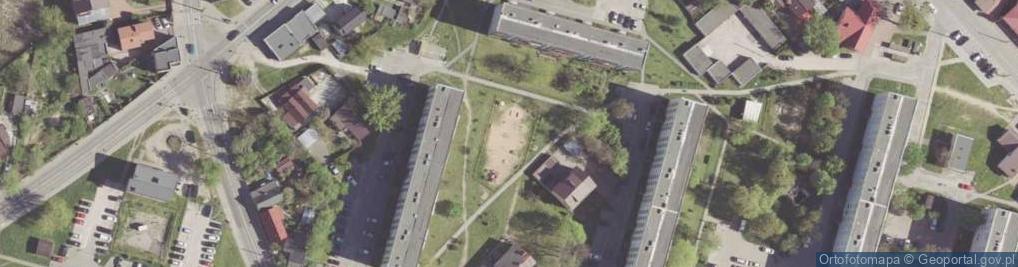 Zdjęcie satelitarne Plac zabaw, Ogródek