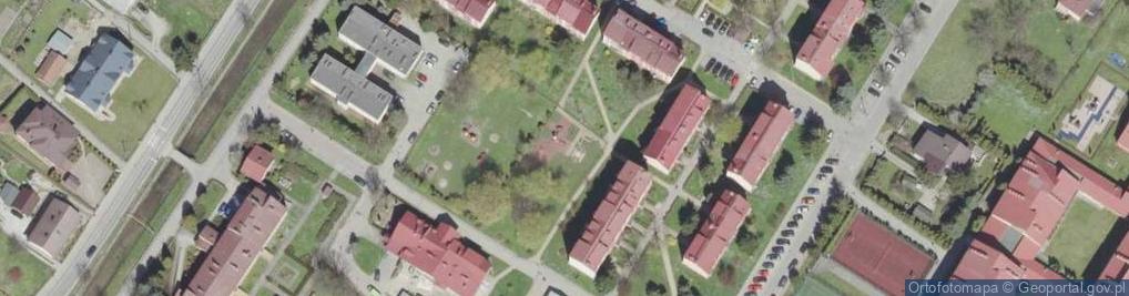 Zdjęcie satelitarne Plac zabaw, Ogródek