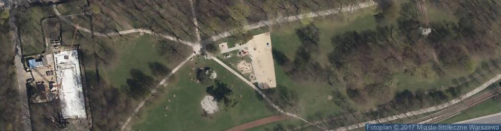 Zdjęcie satelitarne Plac zabaw, Ogródek