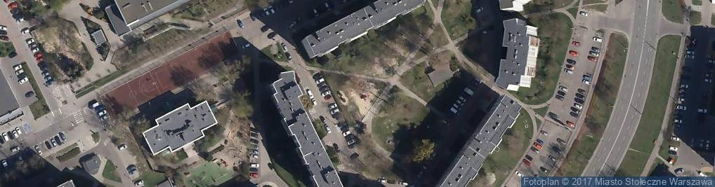 Zdjęcie satelitarne Plac zabaw, Ogródek
