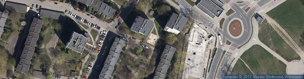 Zdjęcie satelitarne Plac zabaw, Ogródek