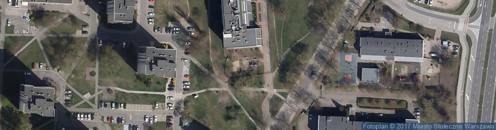 Zdjęcie satelitarne Plac zabaw, Ogródek