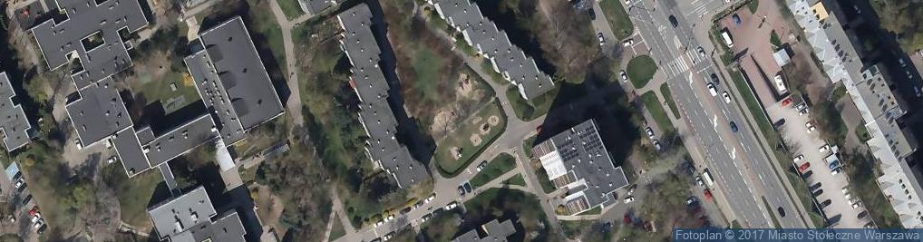 Zdjęcie satelitarne Plac zabaw, Ogródek