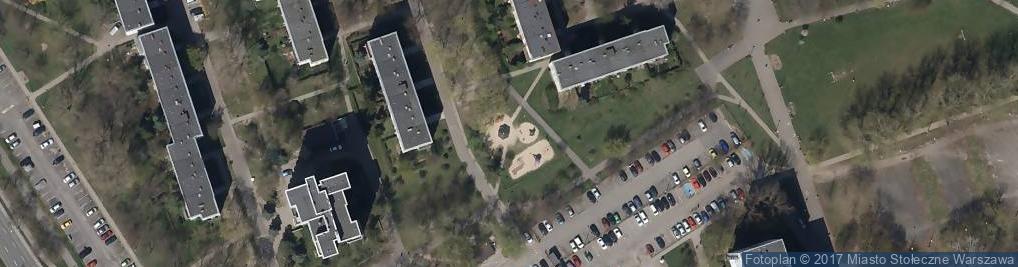 Zdjęcie satelitarne Plac zabaw, Ogródek