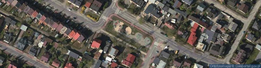Zdjęcie satelitarne Plac zabaw, Ogródek