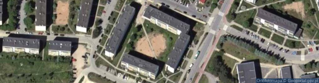 Zdjęcie satelitarne Plac zabaw, Ogródek