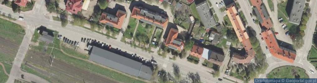 Zdjęcie satelitarne Plac zabaw, Ogródek