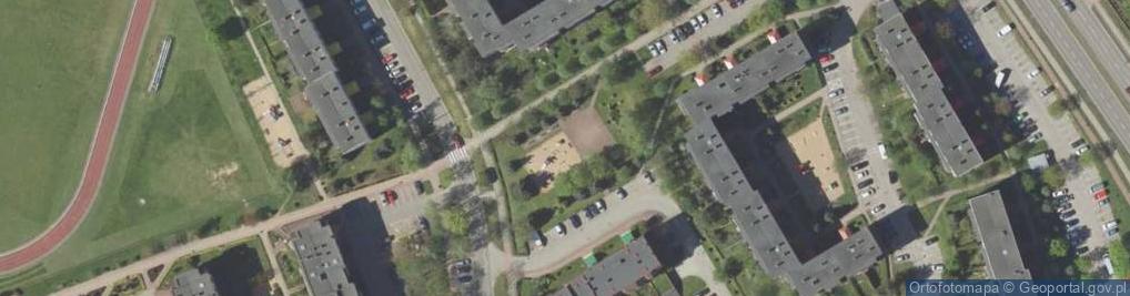 Zdjęcie satelitarne Plac zabaw, Ogródek