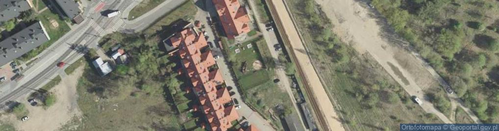 Zdjęcie satelitarne Plac zabaw, Ogródek