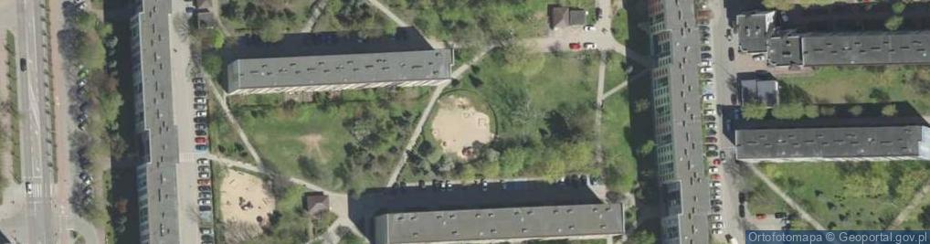 Zdjęcie satelitarne Plac zabaw, Ogródek