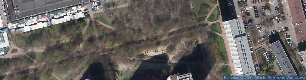 Zdjęcie satelitarne Plac zabaw, Ogródek