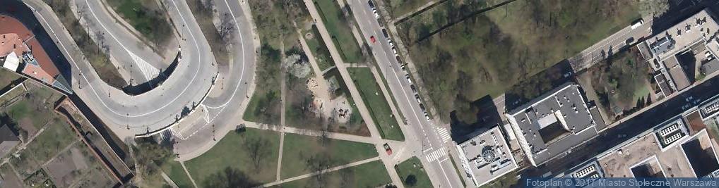 Zdjęcie satelitarne Plac zabaw, Ogródek