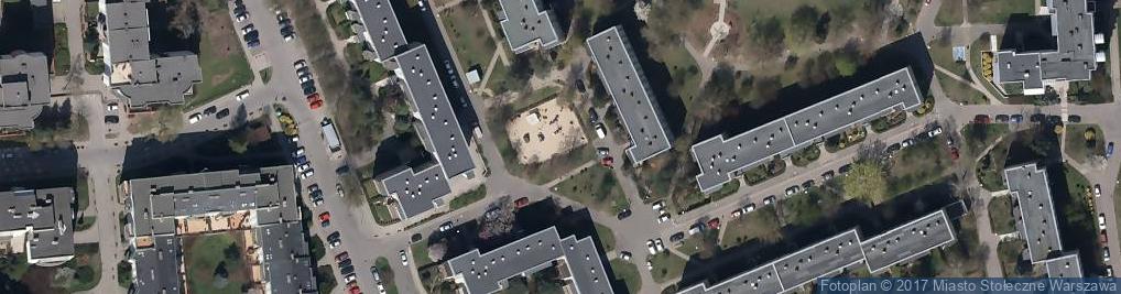 Zdjęcie satelitarne Plac zabaw, Ogródek