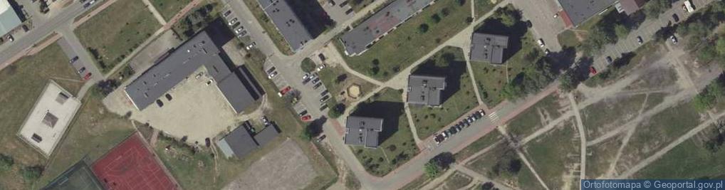 Zdjęcie satelitarne Plac zabaw, Ogródek