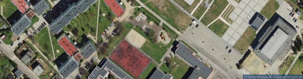 Zdjęcie satelitarne Plac zabaw, Ogródek