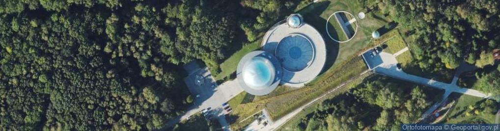 Zdjęcie satelitarne Planetarium I Obserwatorium Astronomiczne Im. Mikołaja Kopernika