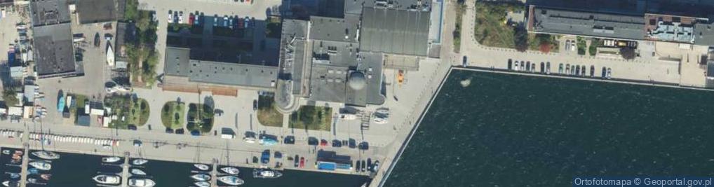 Zdjęcie satelitarne Planetarium im. A. Ledóchowskiego Akademii Morskiej