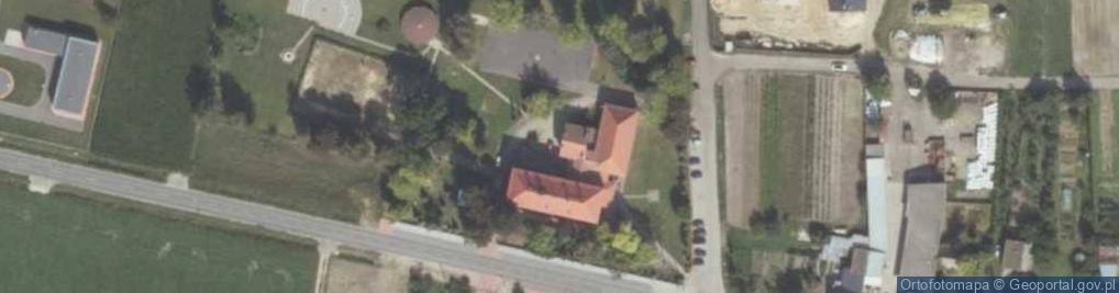 Zdjęcie satelitarne Planetarium im. Twórcy Andrzeja Owczarka w Potarzycy