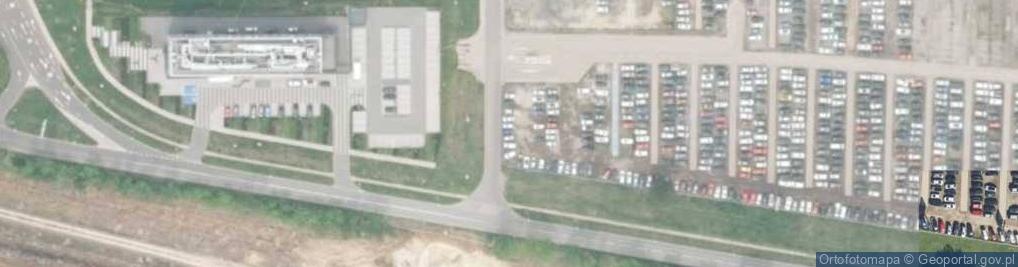 Zdjęcie satelitarne Parking P-2 długoterminowy