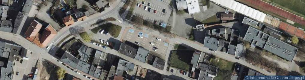 Zdjęcie satelitarne Parking Płatny-niestrzeżony