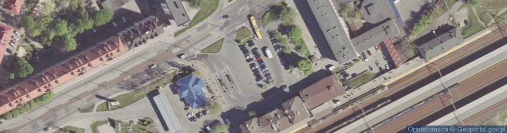 Zdjęcie satelitarne Parking Płatny-niestrzeżony