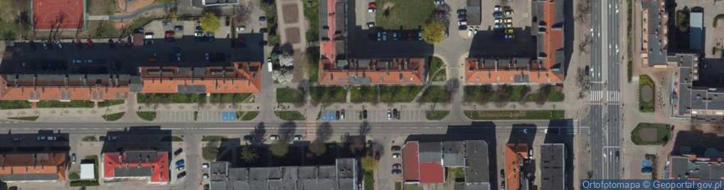 Zdjęcie satelitarne Parking Płatny-niestrzeżony