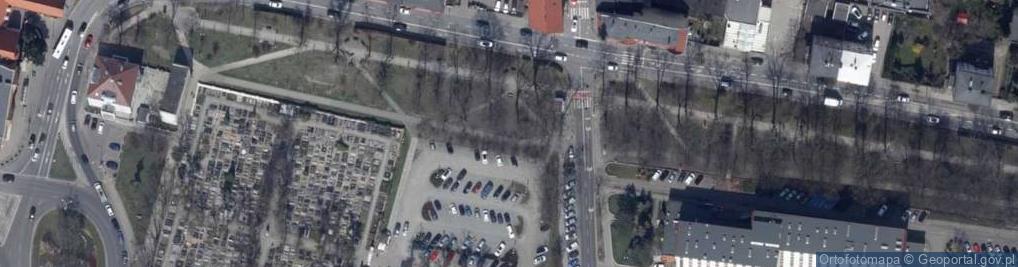 Zdjęcie satelitarne Parking Płatny-niestrzeżony