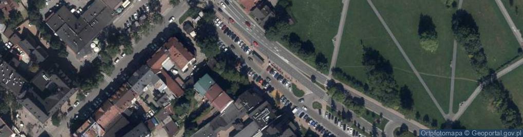Zdjęcie satelitarne Parking Płatny-niestrzeżony