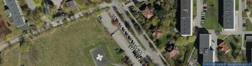 Zdjęcie satelitarne Parking Płatny-niestrzeżony