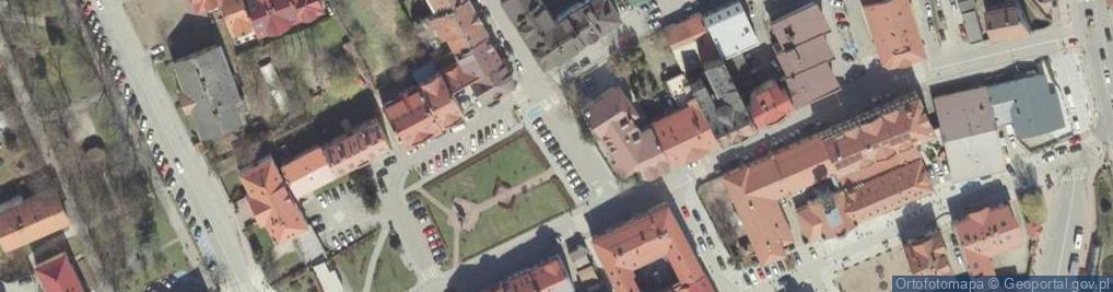 Zdjęcie satelitarne Parking Płatny-niestrzeżony