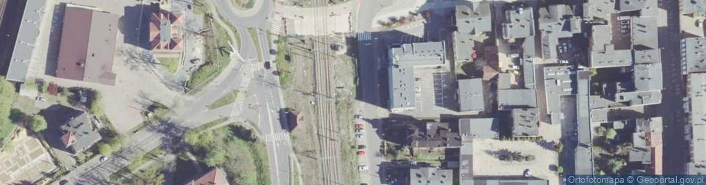 Zdjęcie satelitarne Parking Płatny-niestrzeżony