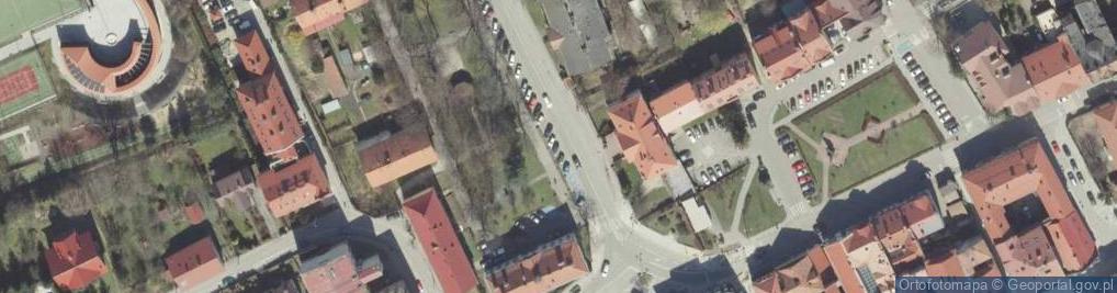 Zdjęcie satelitarne Parking Płatny-niestrzeżony
