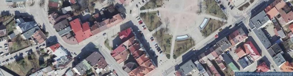Zdjęcie satelitarne Parking Płatny-niestrzeżony