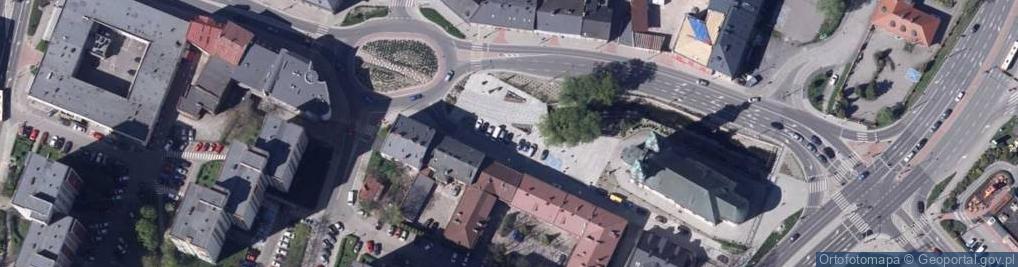Zdjęcie satelitarne Parking Płatny-niestrzeżony