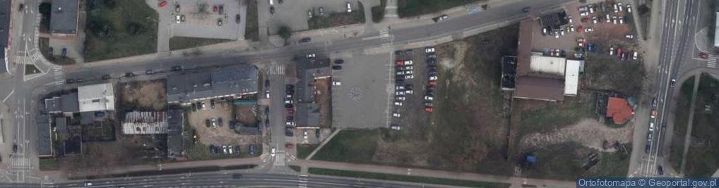 Zdjęcie satelitarne Parking Płatny-niestrzeżony