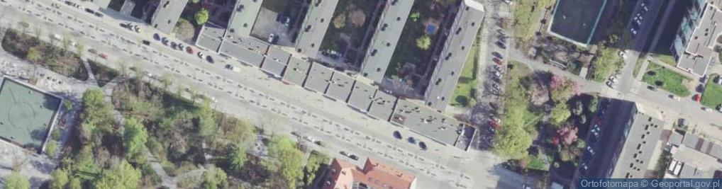 Zdjęcie satelitarne Parking Płatny-niestrzeżony